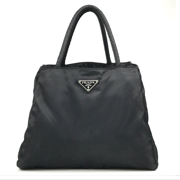 Authentic Prada Black Nylon Tote - Picture 1 of 12